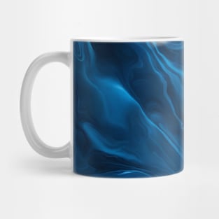 BLUE LIQUID MARBLE DESIGN Mug